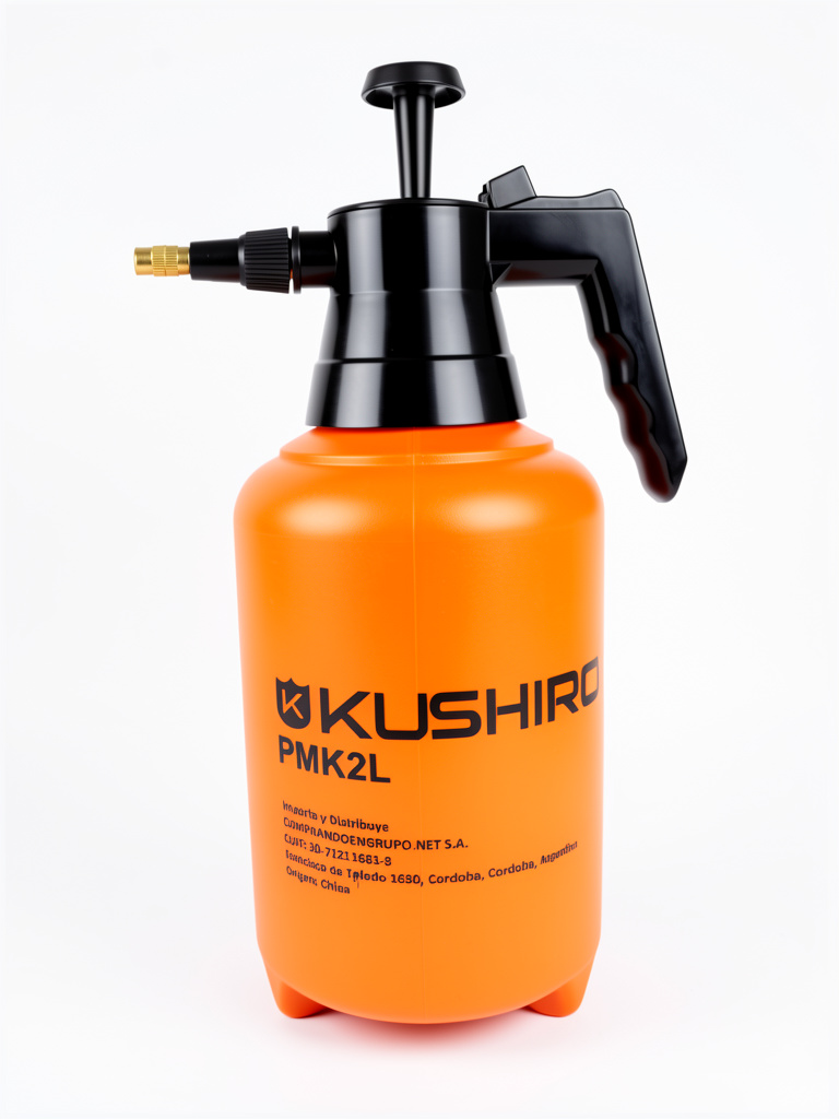 Kushiro pulverizador manual naranja 2L