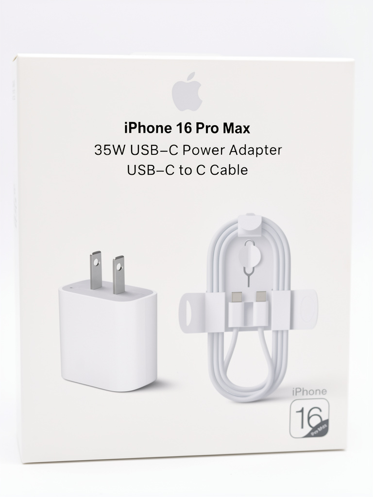 Apple iPhone 16 Pro Max cargador 35W