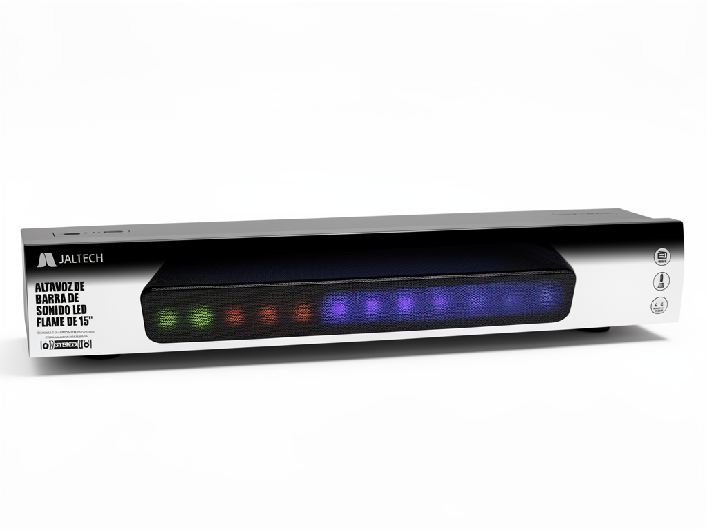 Jaltech barra de sonido LED 15"