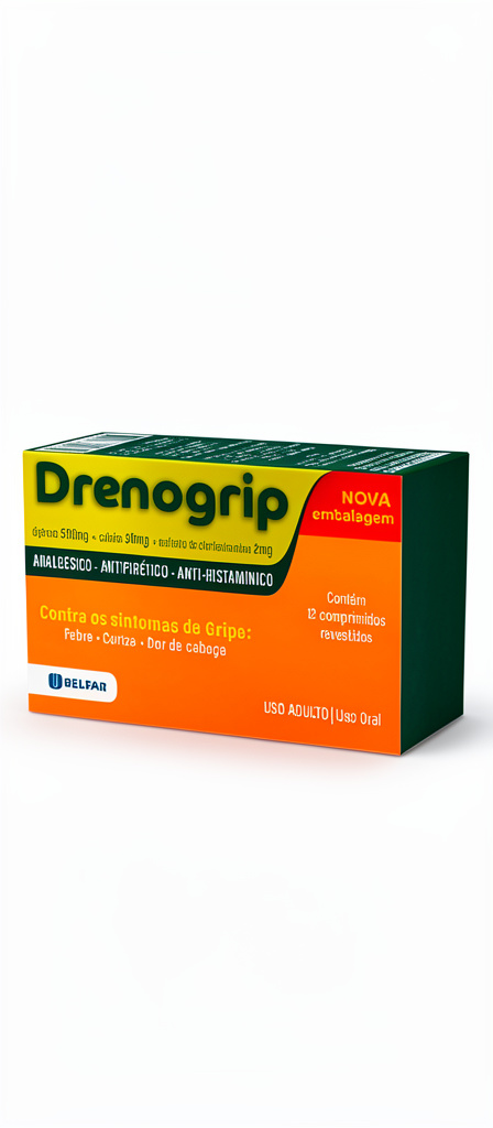 Drenogrip com 12 💊 Comprimidos