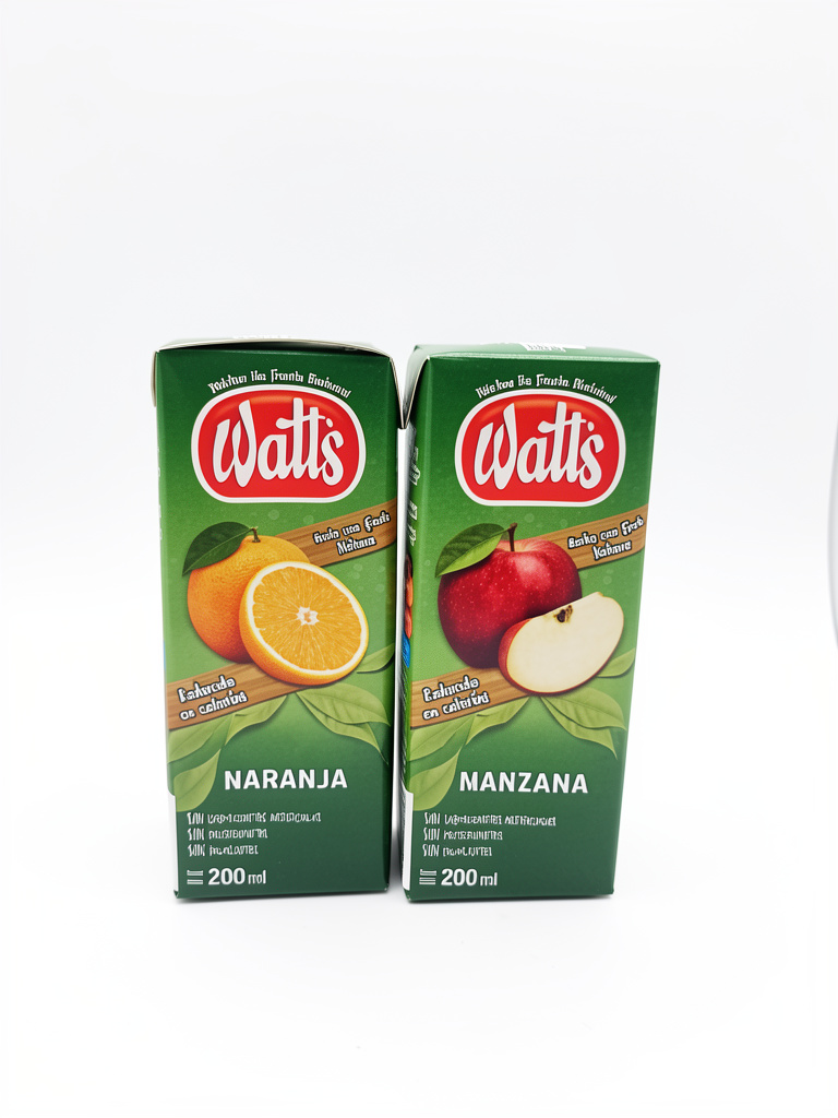Jugo en Caja Watt's