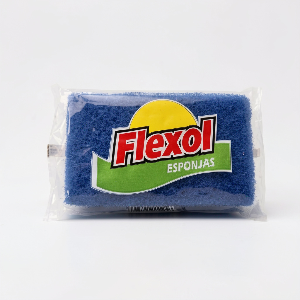 Esponja flexol azul