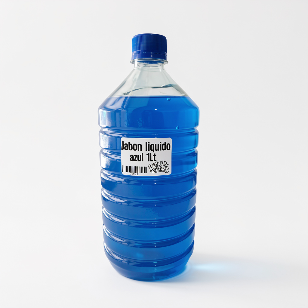 Jabón líquido azul activo 8% 1lt