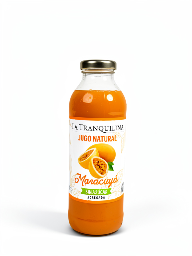 Jugo Natural sabor Maracuya La Tranquilina x 500 cc