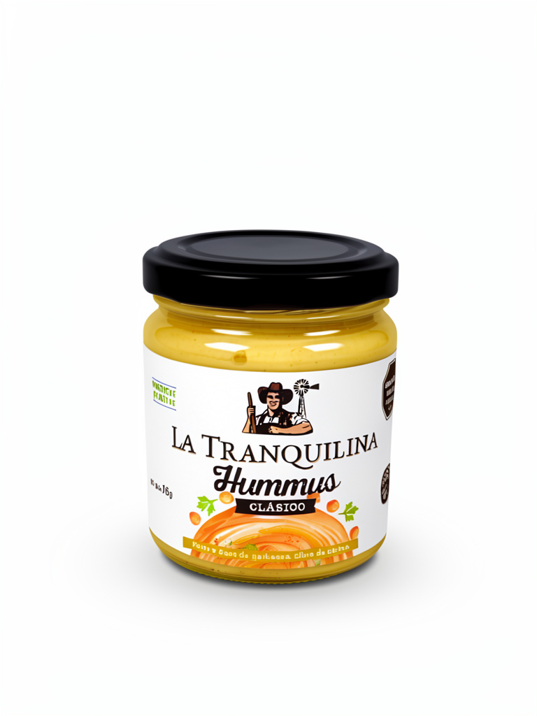 Hummus Clásico La Tranquilina Sin Gluten