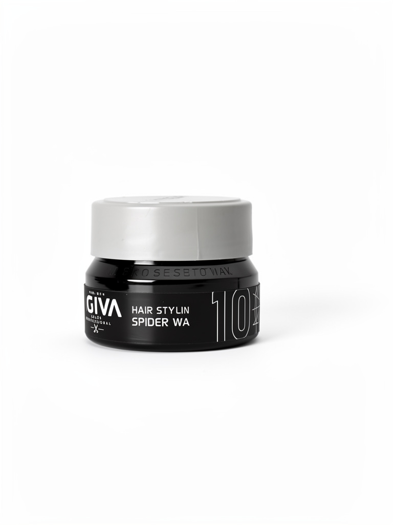 Giva Spider Wax negro tela de araña
