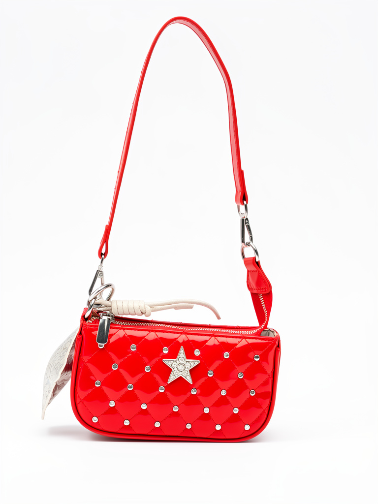 Bolso rojo estrella