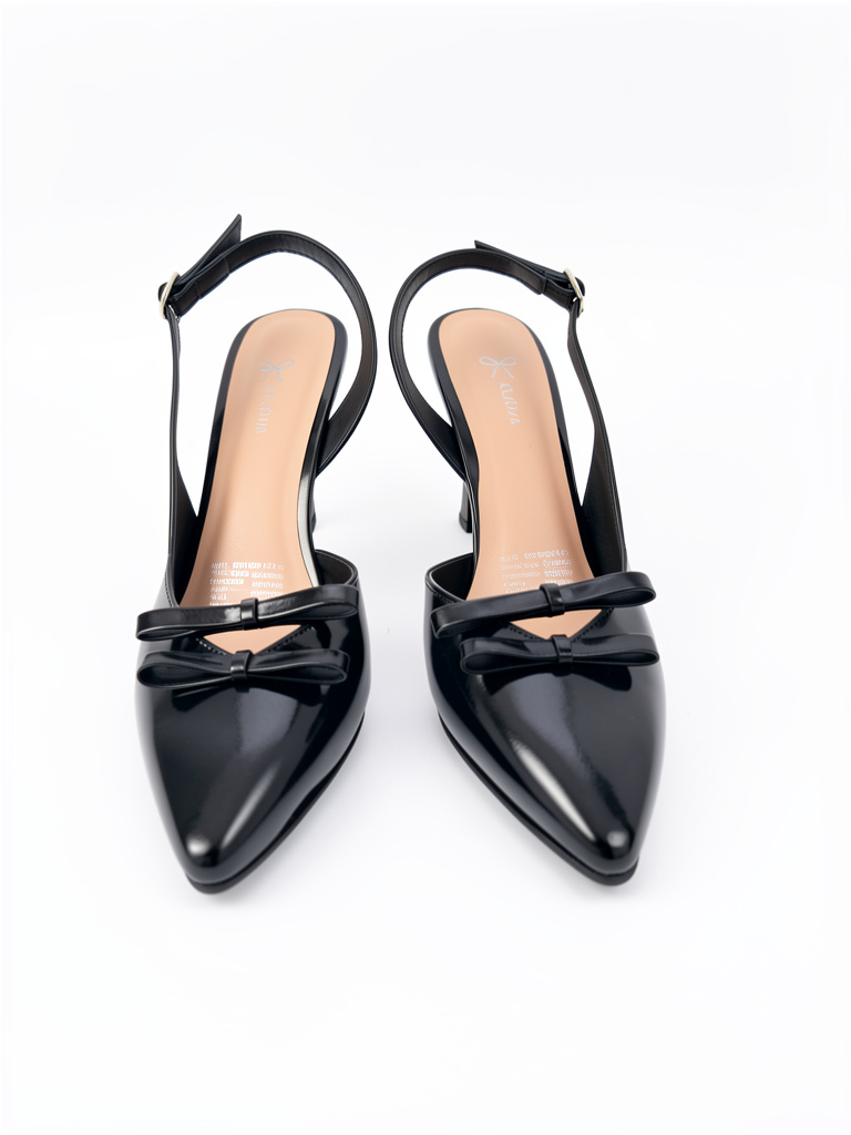 Zapatos negros de tacon talla 39