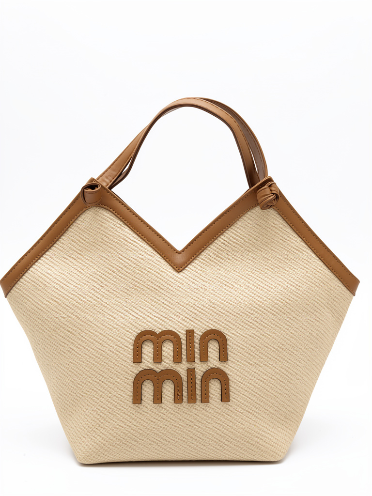 Min Min bolso beige
