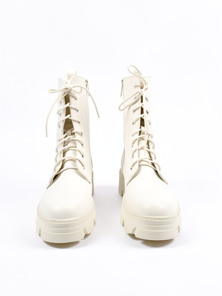 Botas blancas altas talla 39