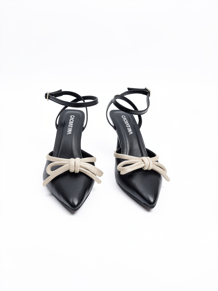 Cachafina tacones negros talla 38