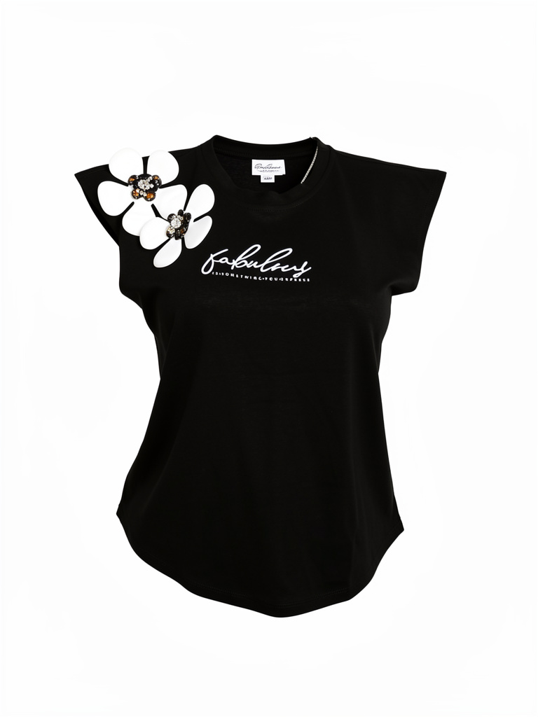 Fabulous blusa negra talla m