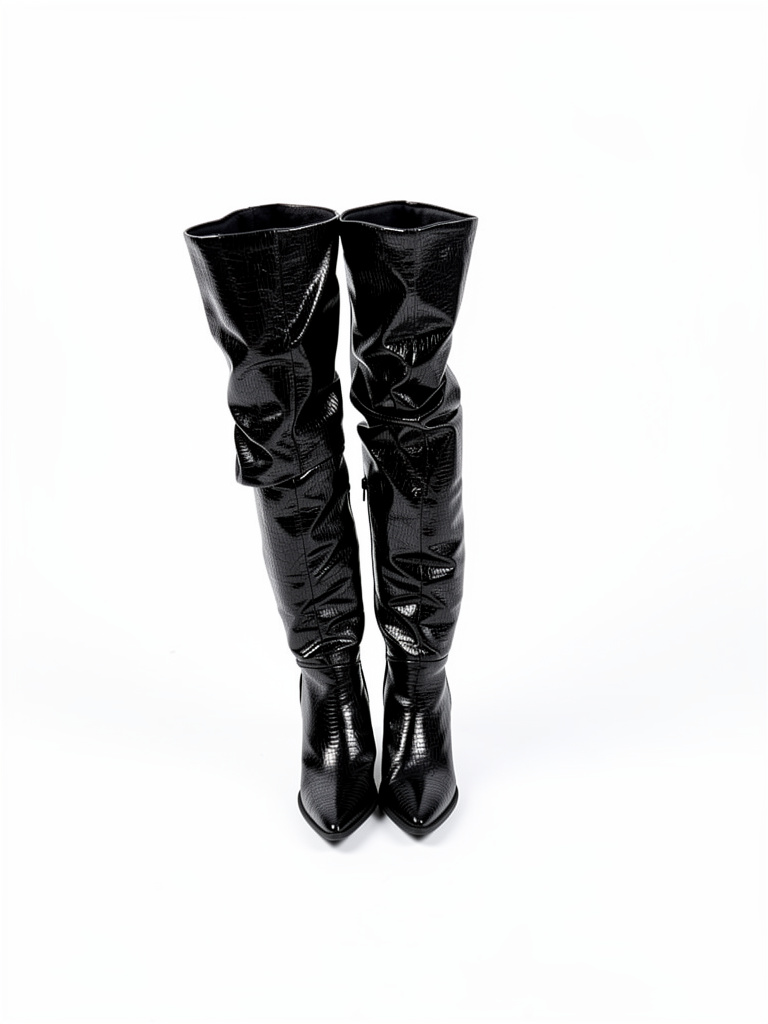 Botas negras altas talla 39