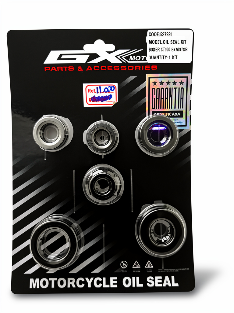 KIT RETENES DE BOXER CT 100 MARCA GX