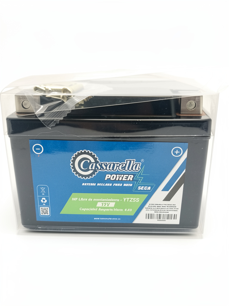 BATERIA CASSARELLA YTZ5S SUZUKI BEST125 VICTORITORY SHOCK-VENOM 250 -KAWASAKI-KLX110-YAMAHAR15-DREAM NEO-NAVIS