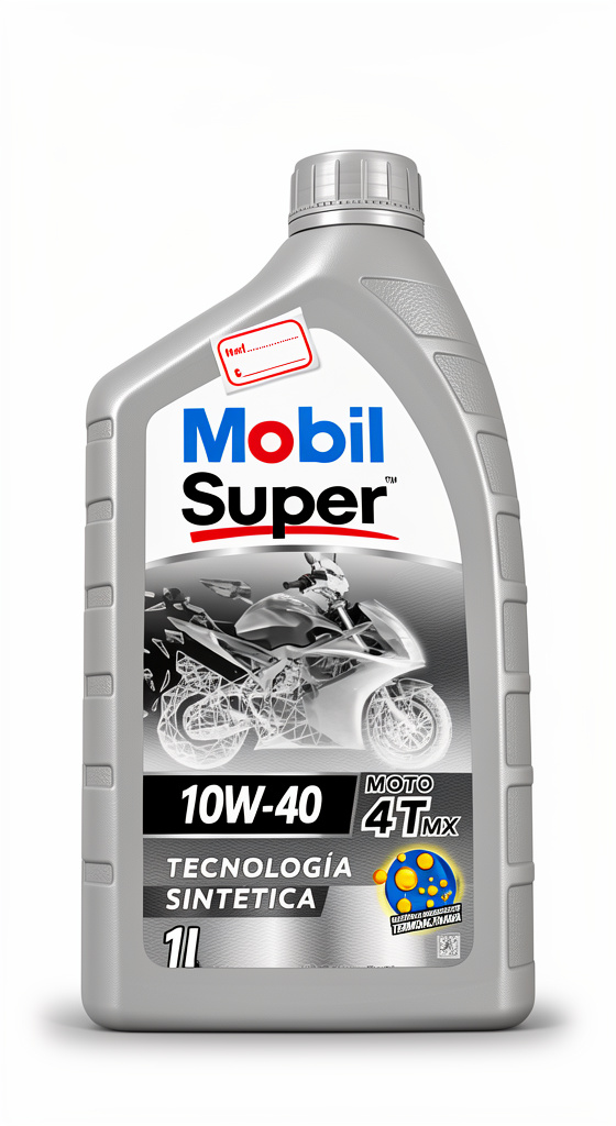 ACEITE MOBIL TECNOLOGIA SINTETICA 10W40 MOTO 4T MX