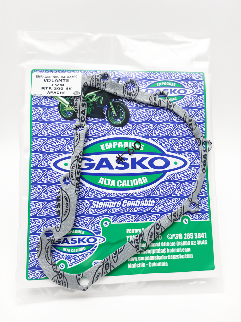 EMPAQUE TAPA VOLANTE DE TVS APACHE 2004V/160/180 RTR