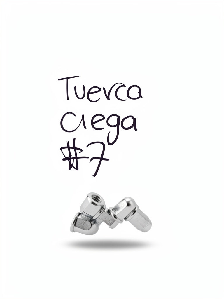 TUERCA CIEGA NUMERO 7