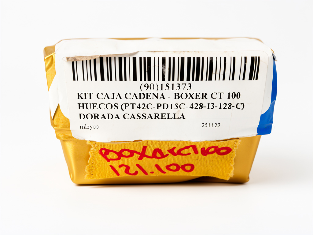 KIT DE ARRESTRE CASSARELLA BOXER CT 100 42-13-428 CADENA DORADA