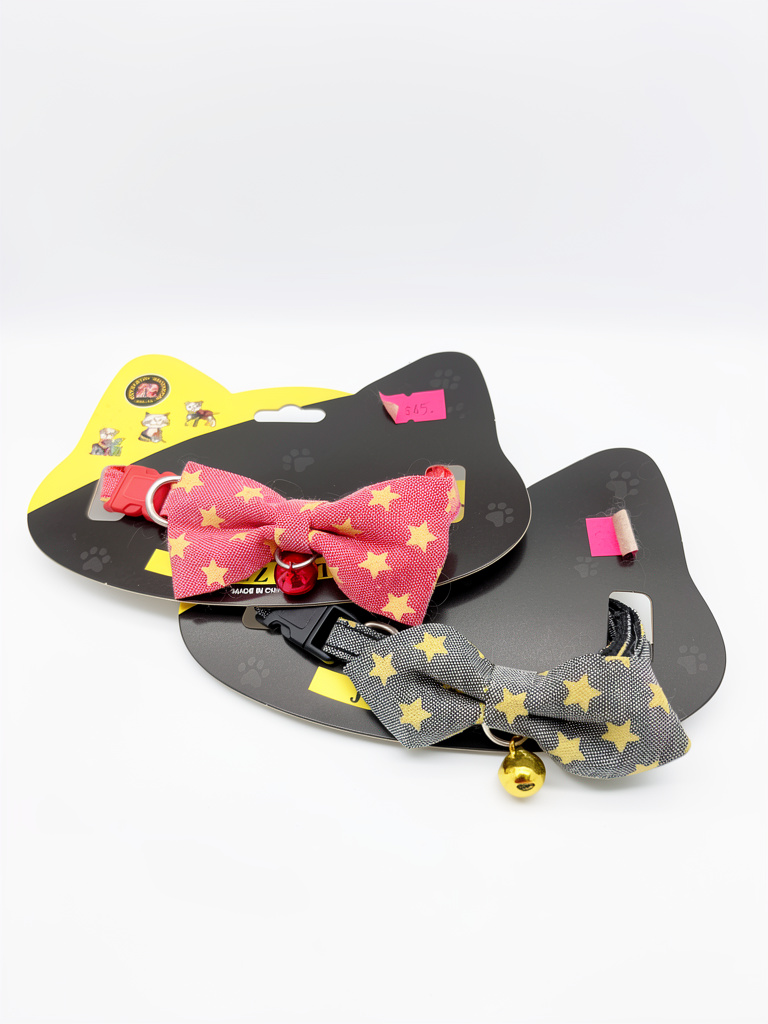 Collar con moño  chico