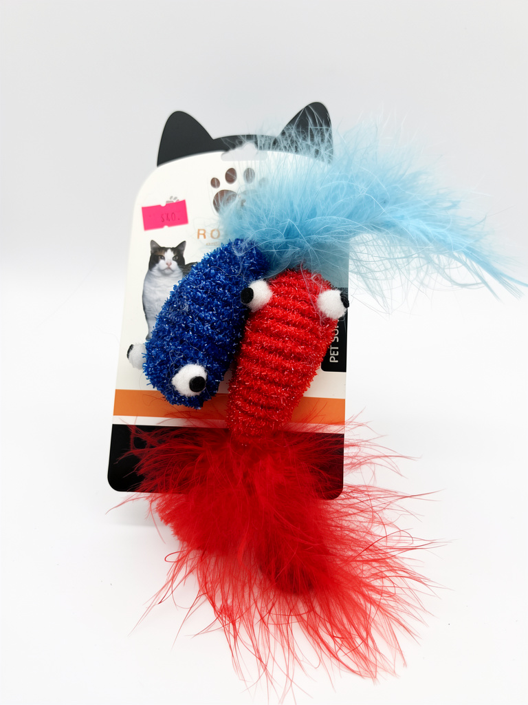 Juguete de gato, pescado