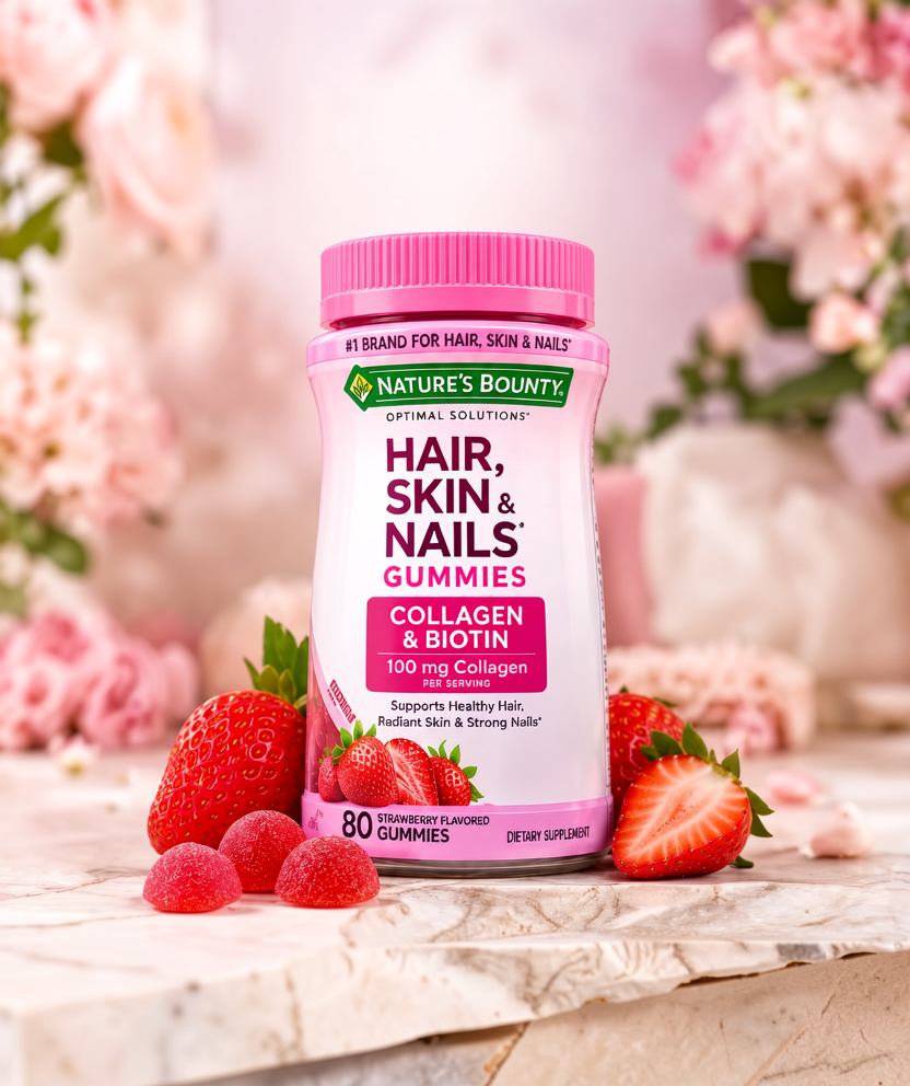 gummies uñas piel y pelo