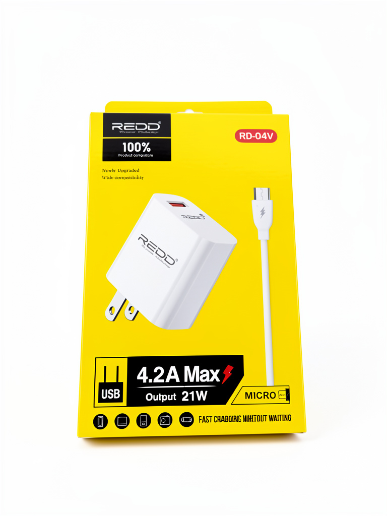 CARGADOR REDD V8 21w