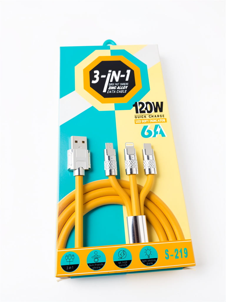 CABLE 3-IN-1 120W