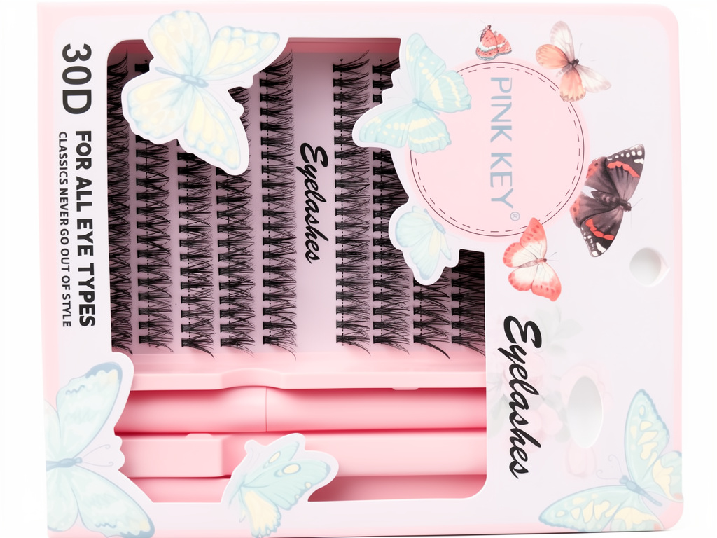 Pink Key pestañas postizas 30D