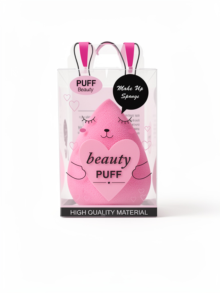 PUFF Beauty esponja rosa