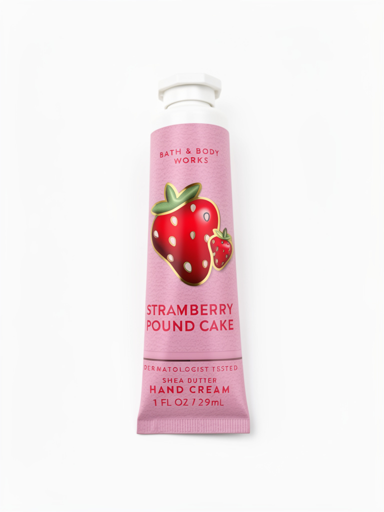 Bath & Body Works Strawberry Pound Cake crema de manos