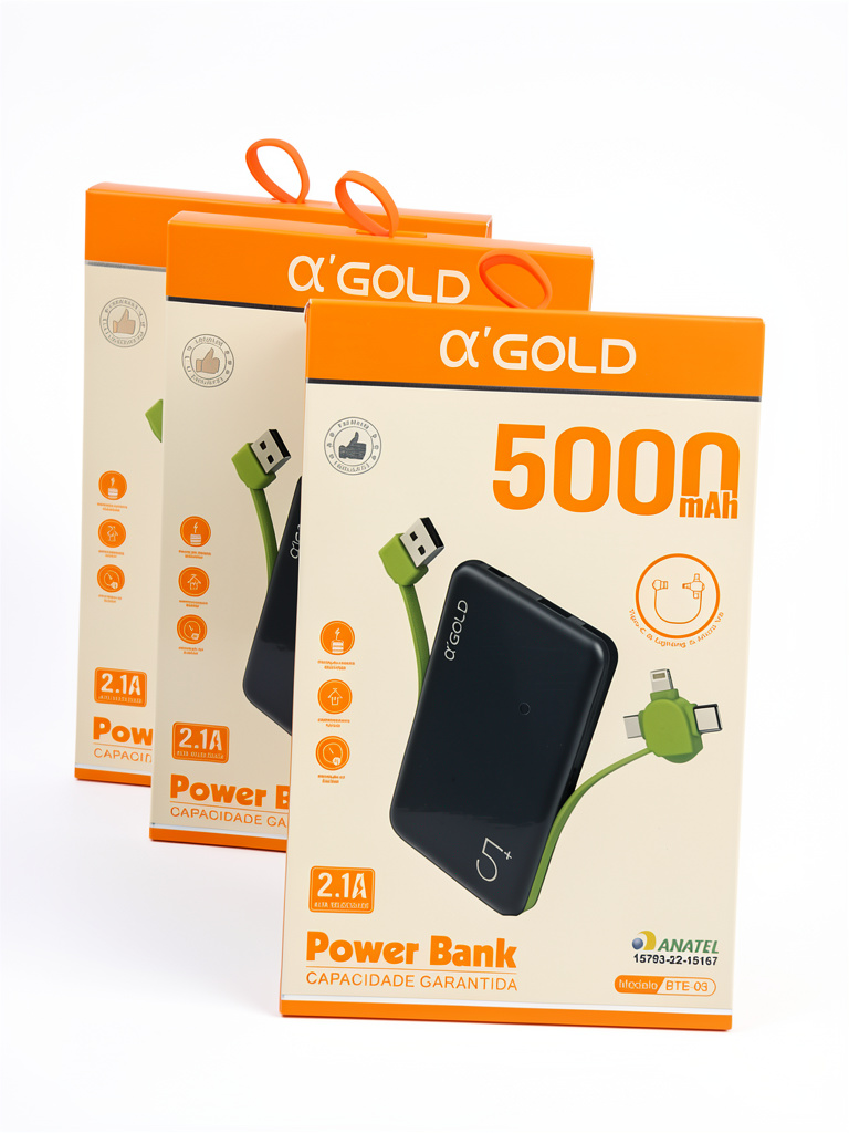 Powebank Gold 5000mah