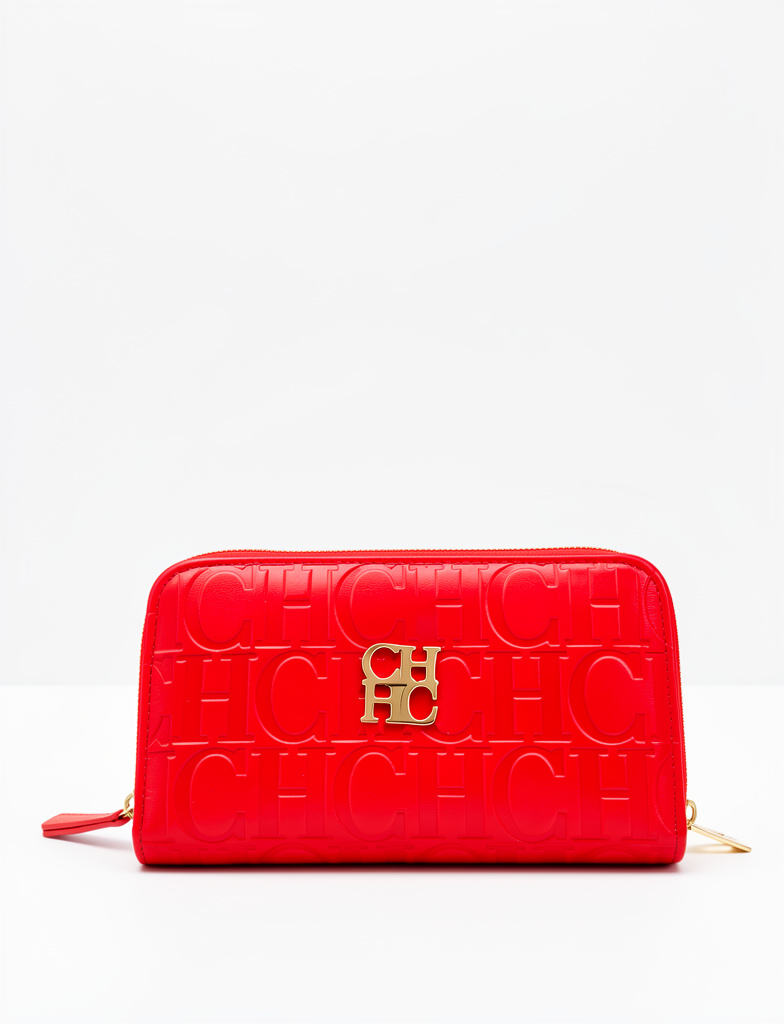 Billetera roja Carolina Herrera