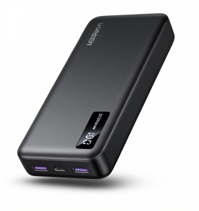 POWER BANK UGREEN PB312 20000MAH DE CARGA RAPIDA BIDIRECCIONAL CON LED DISPLAY 25683