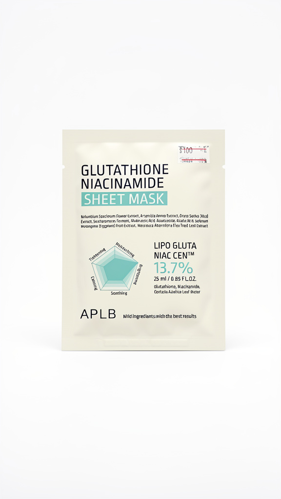 APLB Glutathione Niacinamide Sheet Mask