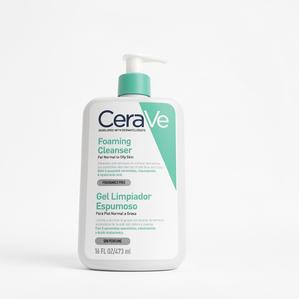 CeraVe gel limpiador espumoso 473ml