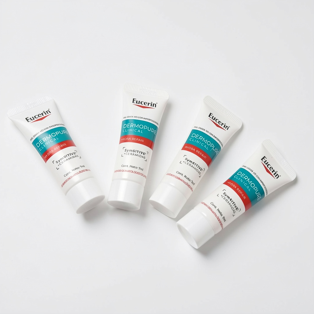 Eucerin dermopure 4 pz hidratante repair 7ml