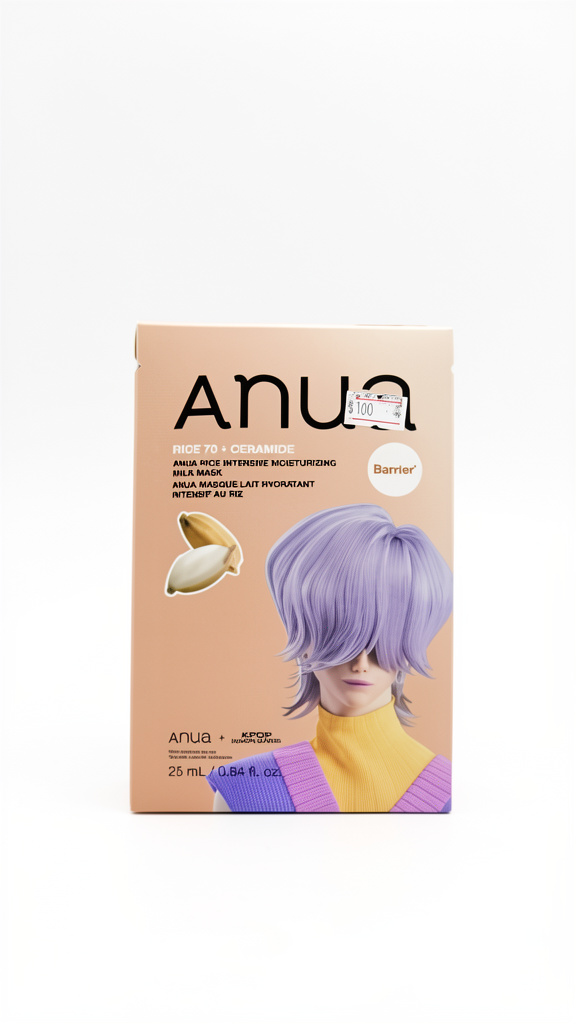 Anua Rice 70 Ceramide mascarilla facial