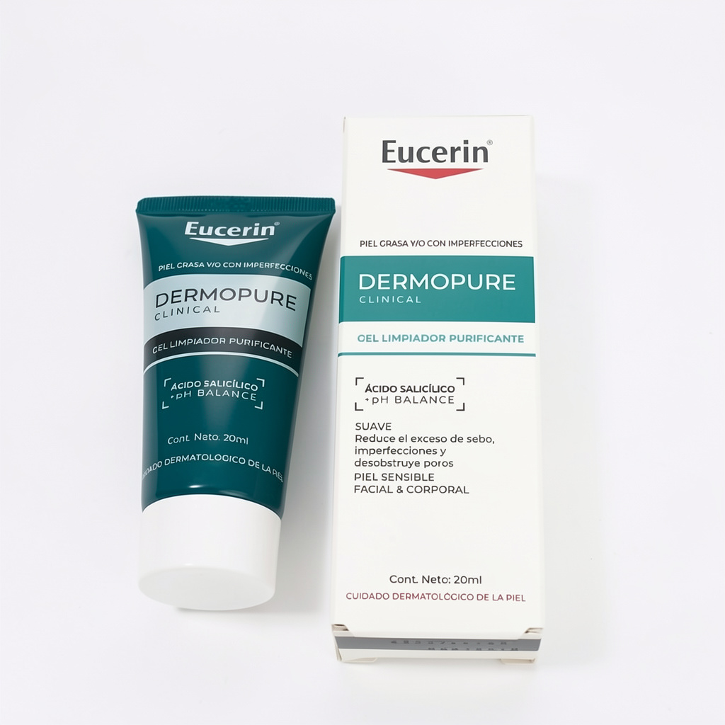 Eucerin gel limpiador dermopure 20ml 1pz