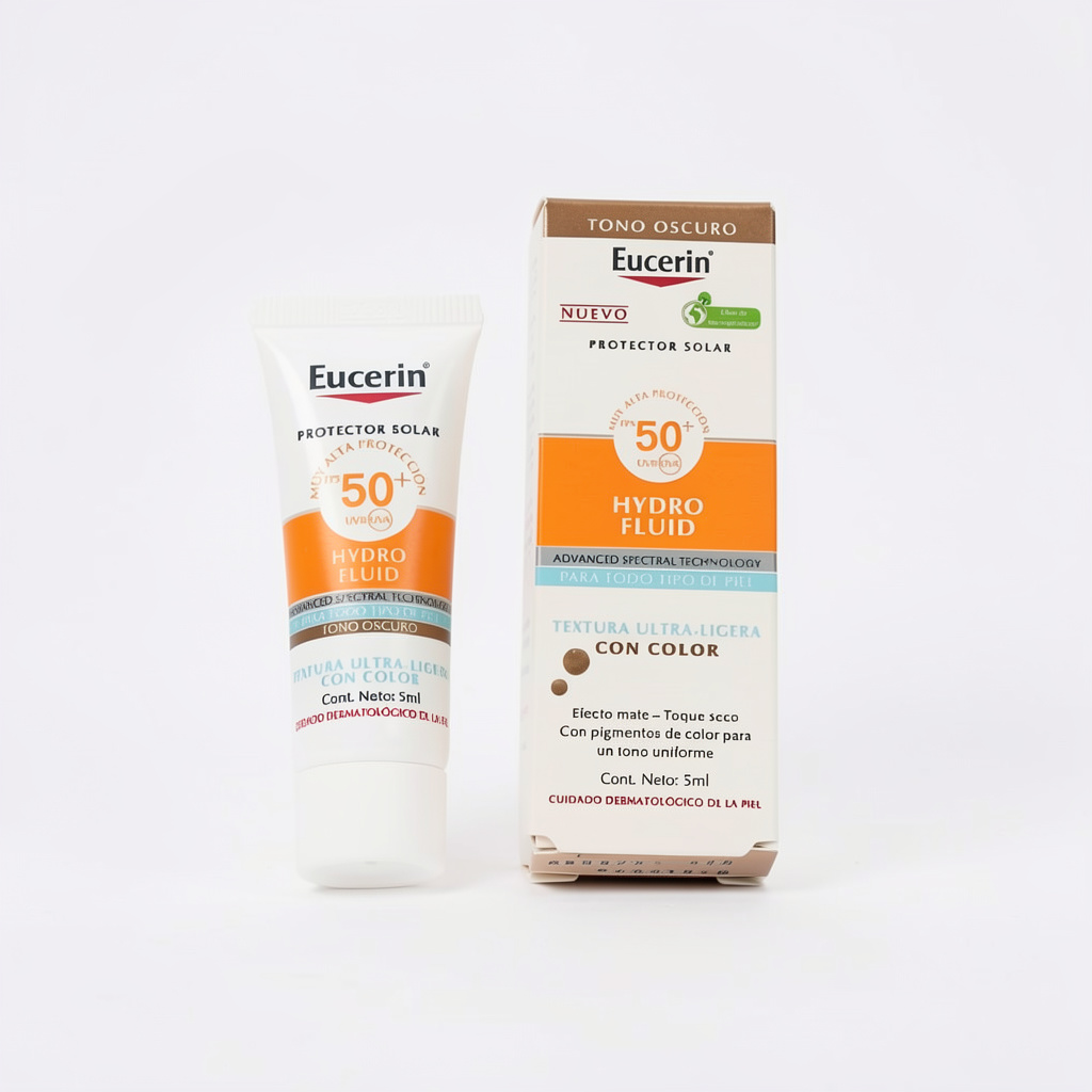 EUCERIN HYDRO fluid tono oscuro 1pz 5ml