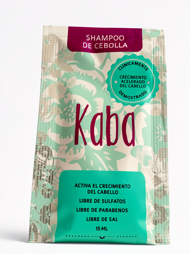 Sachet shampoo kaba