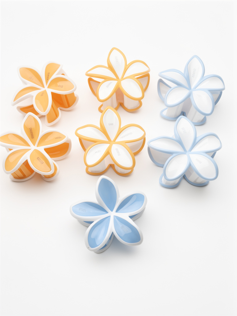 PINZA FLOR BORDE BLANCO