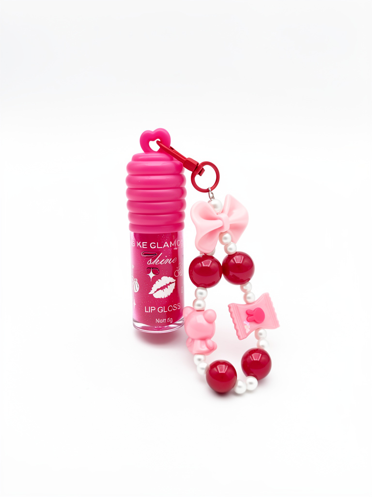 GLOSS CON PULSERA TIPO LLAVERO