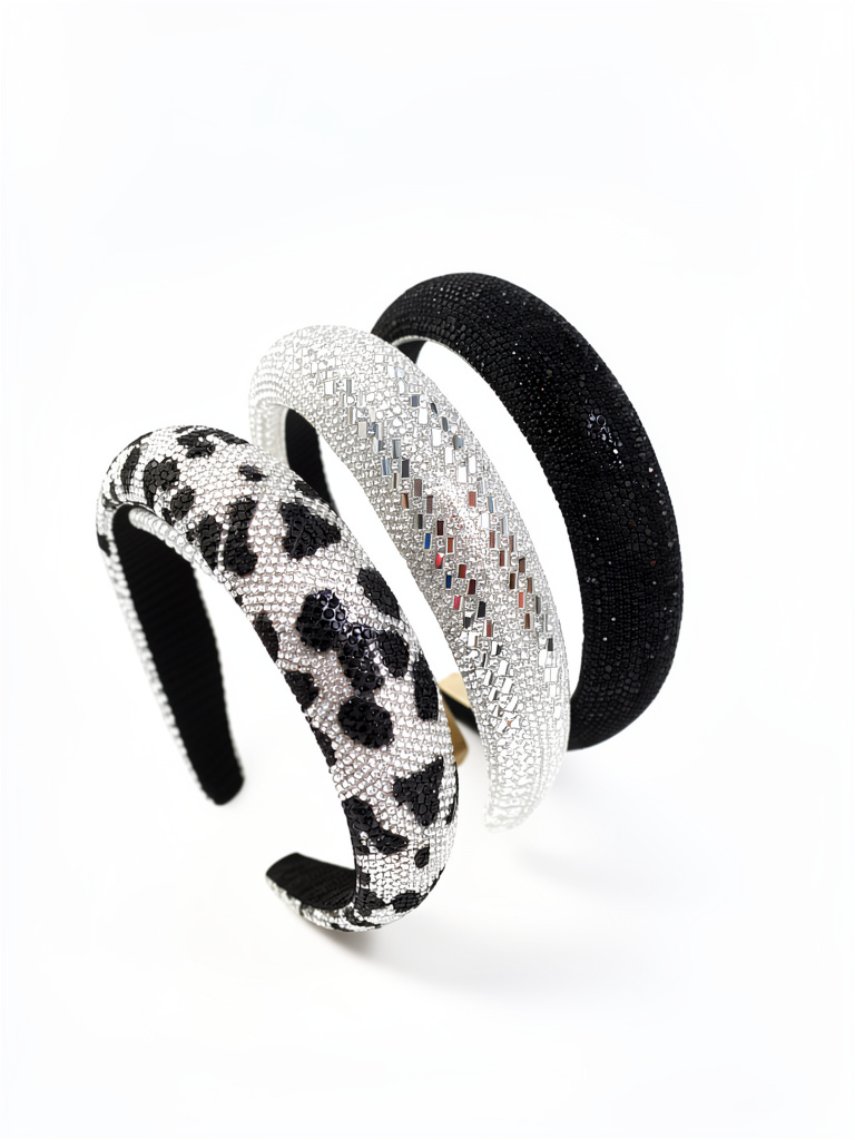 DIADEMAS BRILLANTES GRUESOS