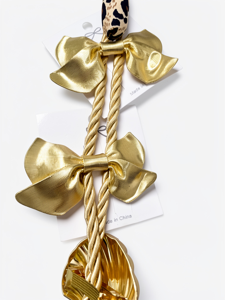 CLIPS DORADO LUJO