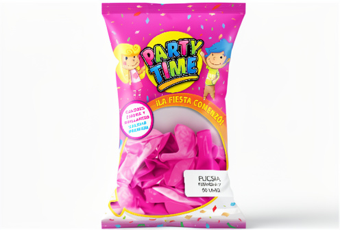 Party Time - Globos Perlados Fucsia 12" x25 unidades
