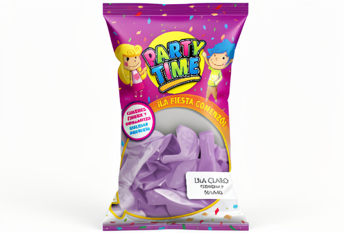 Party Time - Globos Lila Claro 9" x50 unidades