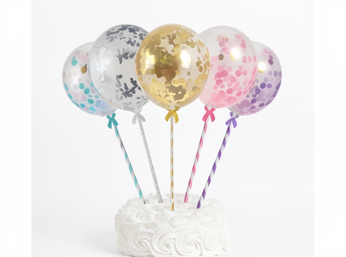 Set de Globos 5" para torta o centro de Mesa