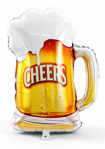 Globo Cerveza Cheers 40 cm