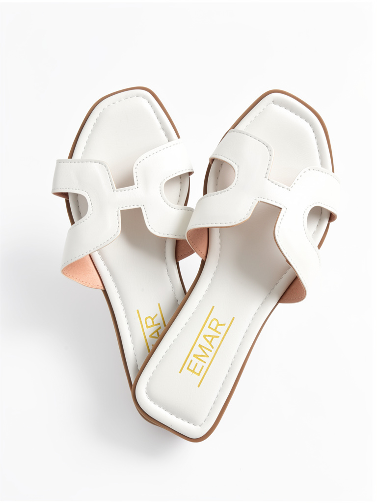 Sandalia blanca H